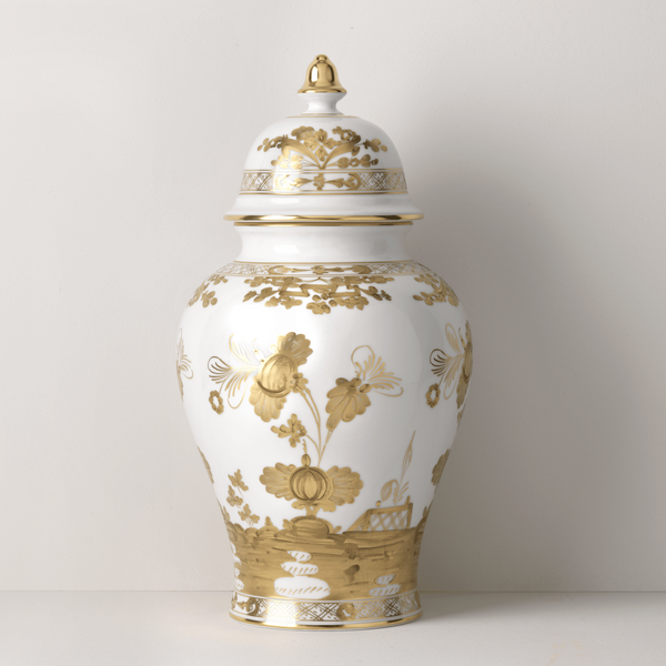 Oriente Italiano- Aurum Potiche Vase Large