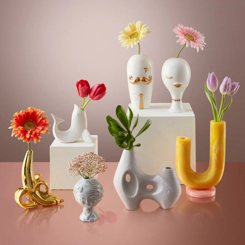 Mustique Double Tube Vase