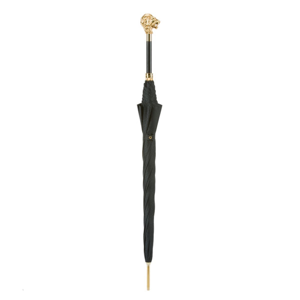 Gold Lion Umbrella