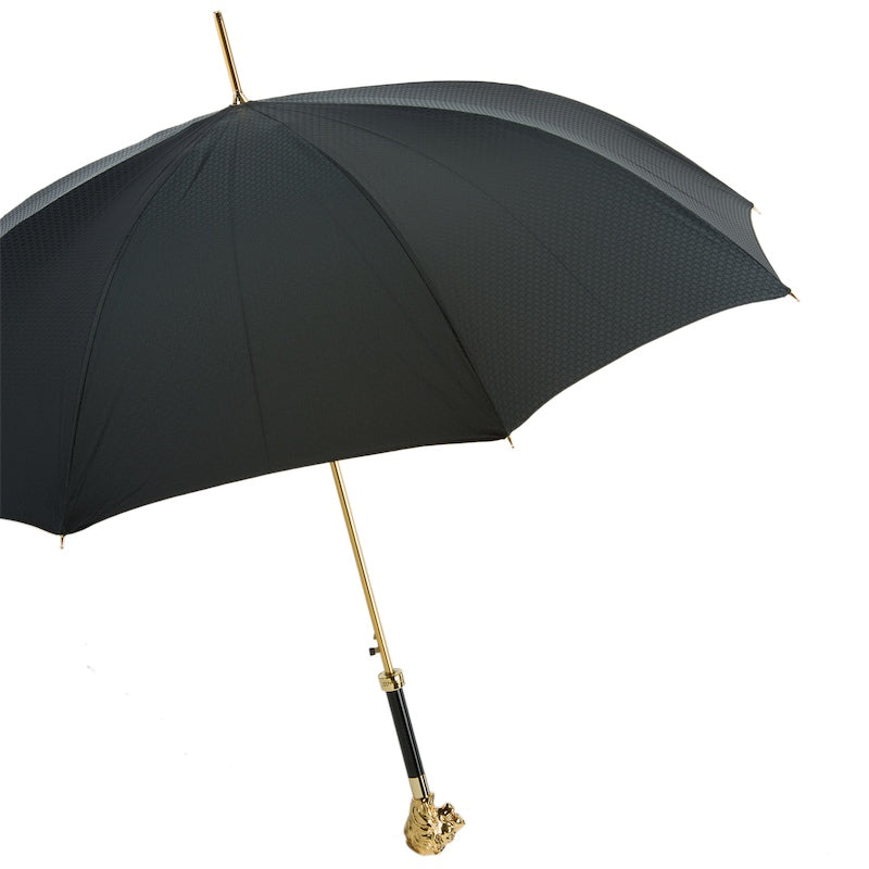 Gold Lion Umbrella