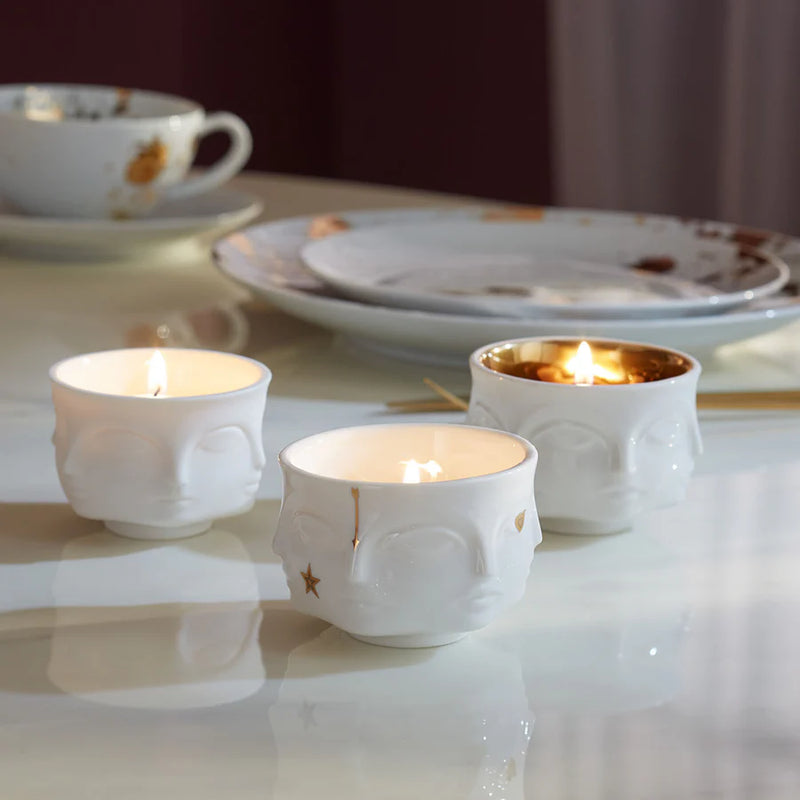 Muse Votive Candle Holder White