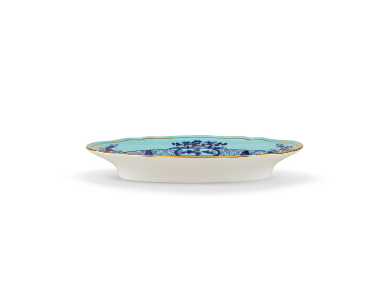 Oriente Italiano- Iris Oval Pickle Dish