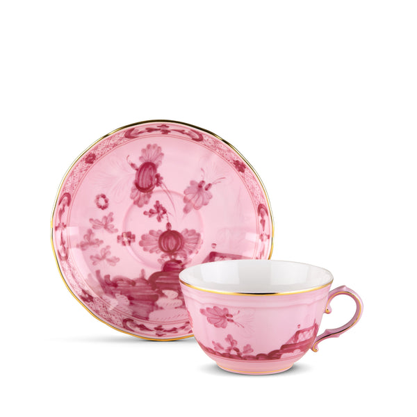 Oriente Italiano- Porpora Teacup & Saucer