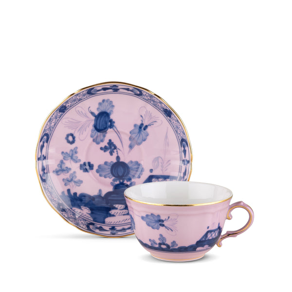 Oriente Italiano- Azalea  Teacup & Saucer