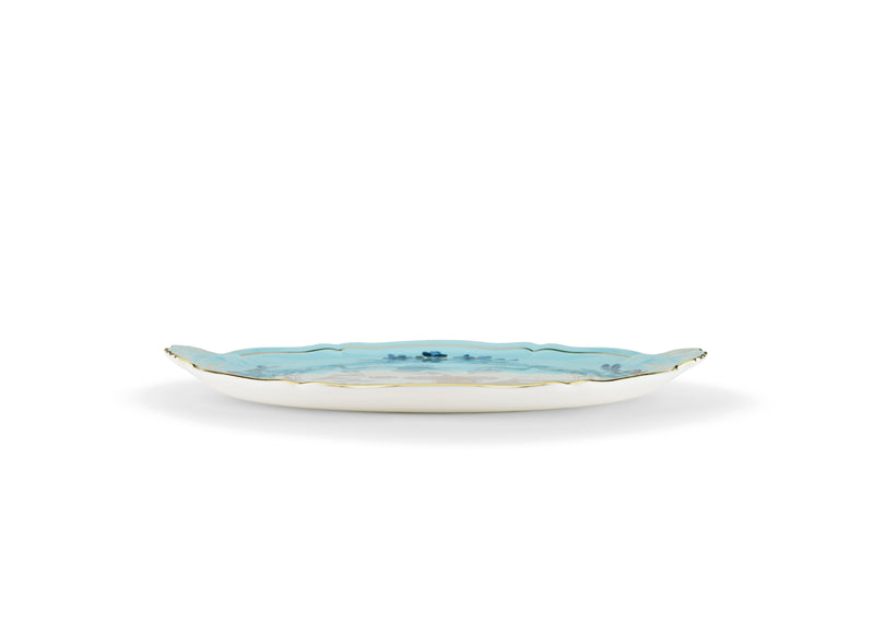 Oriente Italiano- Iris Cake Plate