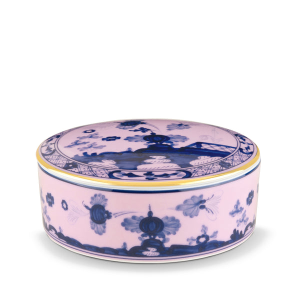 Oriente Italiano- Azalea Round Trinket box