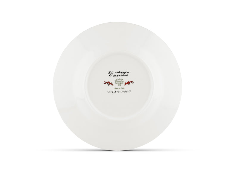 IL Viaggio Di Nettuno Soup Plate White