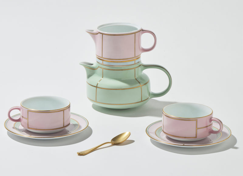 Diva - Rosa Tea Set for Two