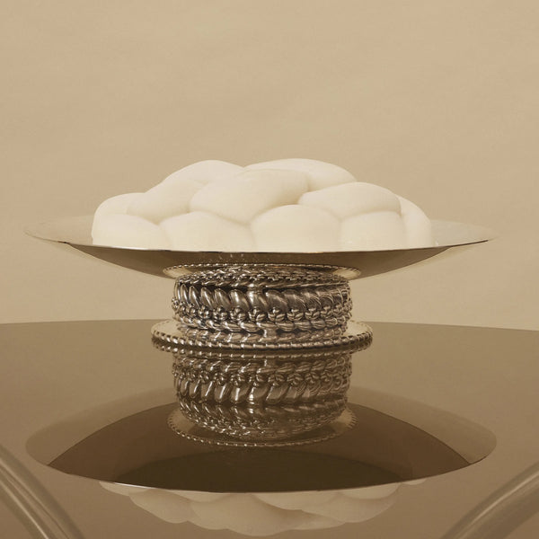 Babylone- Silver Plated Centerpiece