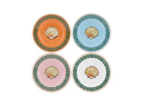 IL Viaggio Di Nettuno Set of 4 Bread Plates