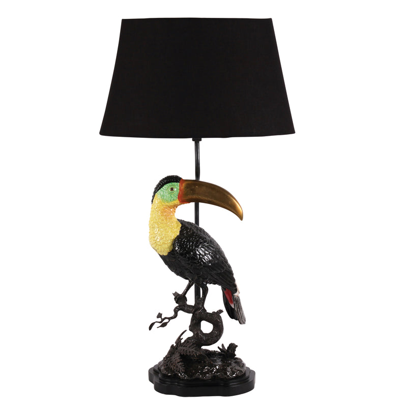 Toucan Bird Lamp Black