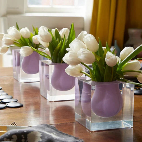 Bel Air Mini Scoop Vase Lilac