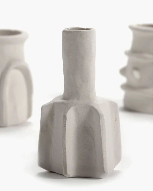 Vase Set of 6 beige Molly