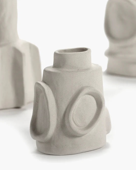 Vase Set of 6 beige Molly