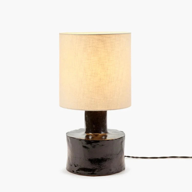 Table Lamp Black Beige Catherine