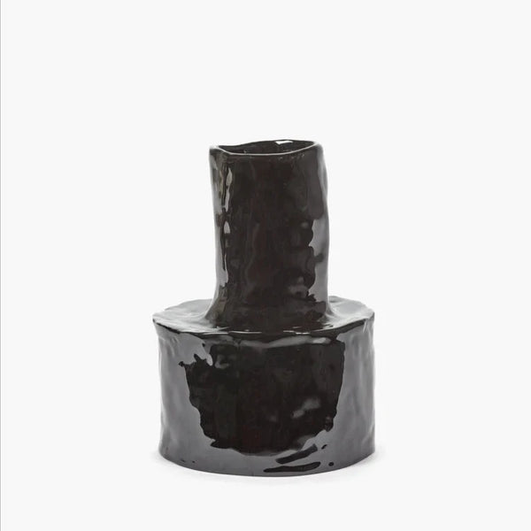 Helena Black Vase L