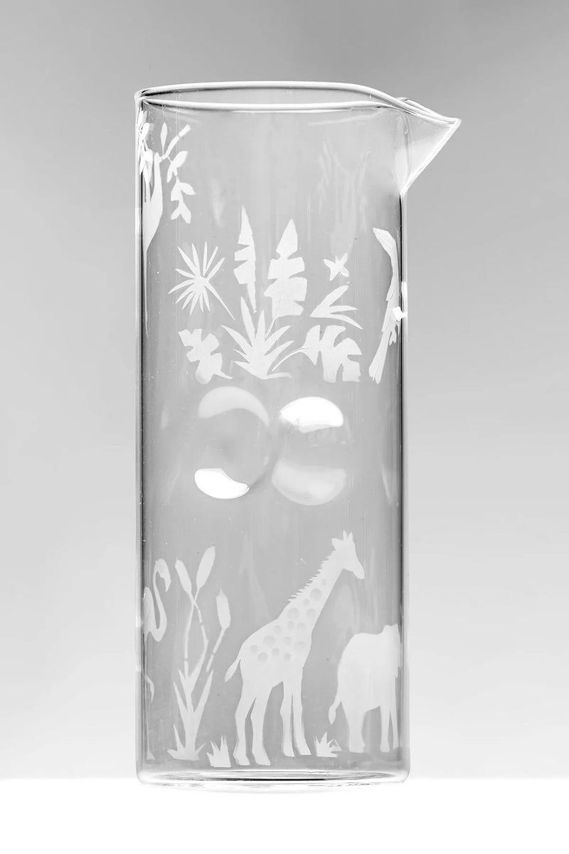 Engraved Jungle Jug