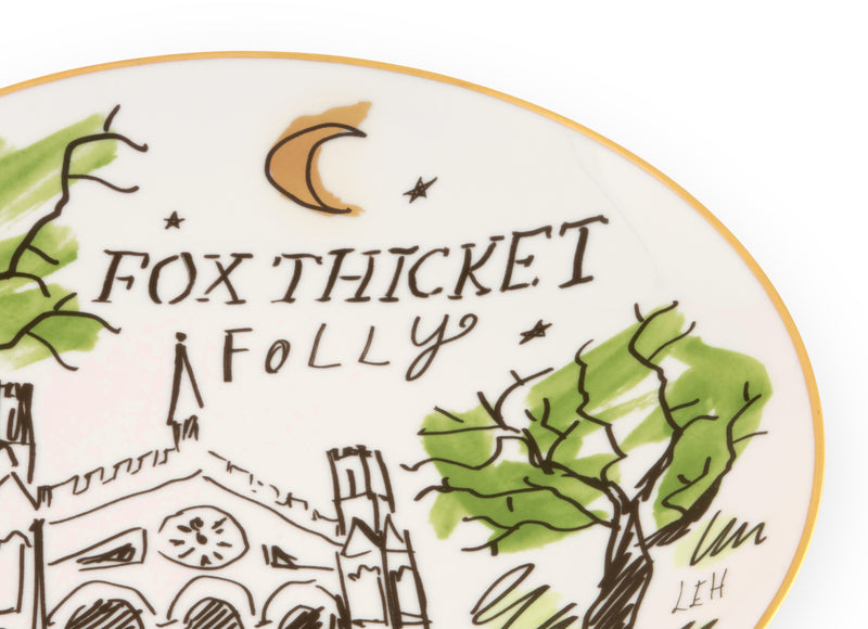 Profumi Luchino - Fox Thicket Folly Plate 27cm