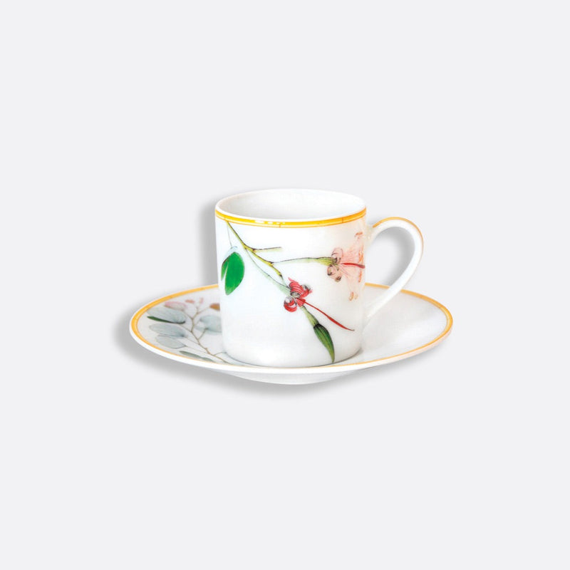 Jardin Indien Set of 2 Coffee Cup & Saucer