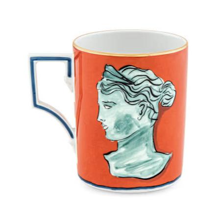 IL Viaggio Di Nettuno Mug Coral Red