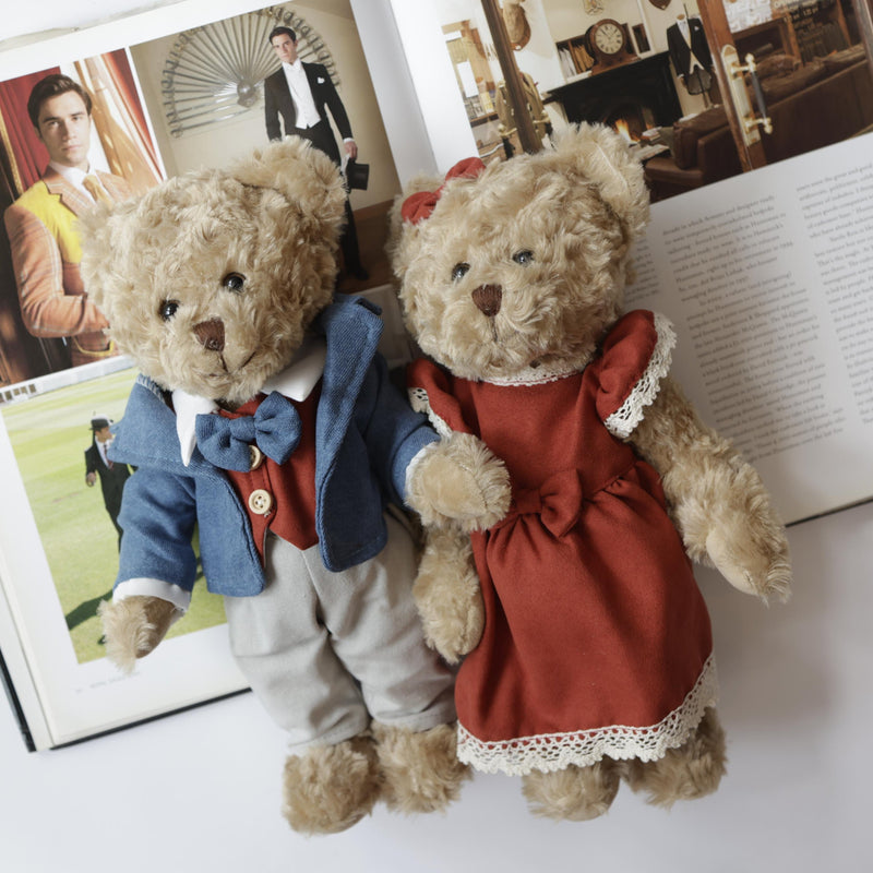 Harrods Style Bear Couple