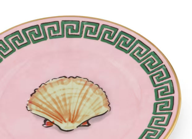 IL Viaggio Di Nettuno Bread Plate Pink