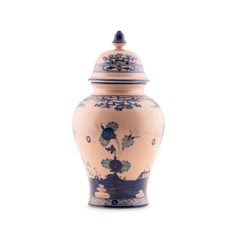 Oriente Italiano- Cipria Potiche Vase