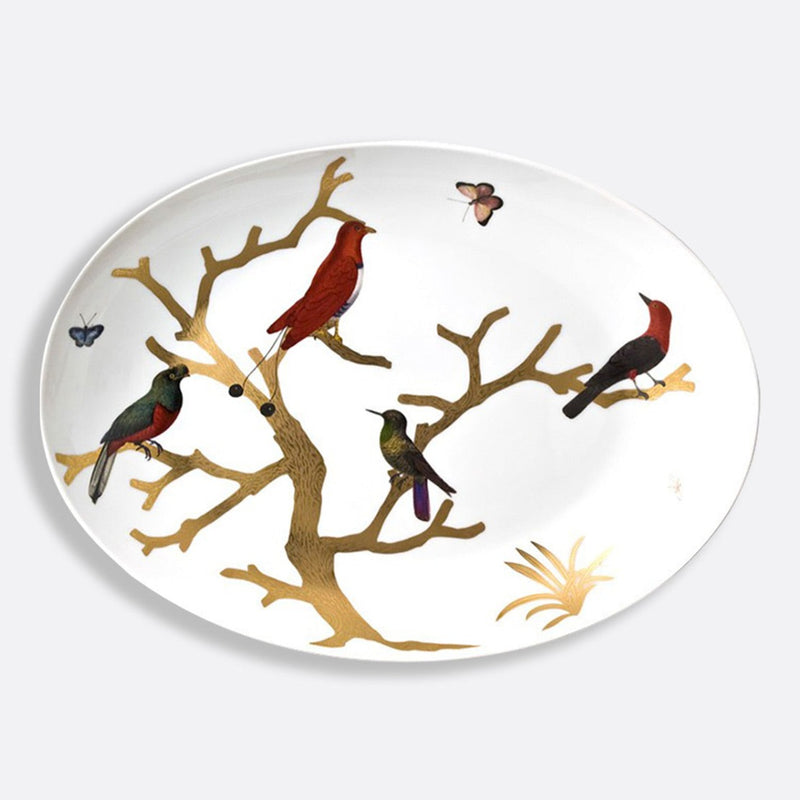 Aux Oiseaux Oval Platter 39.5cm