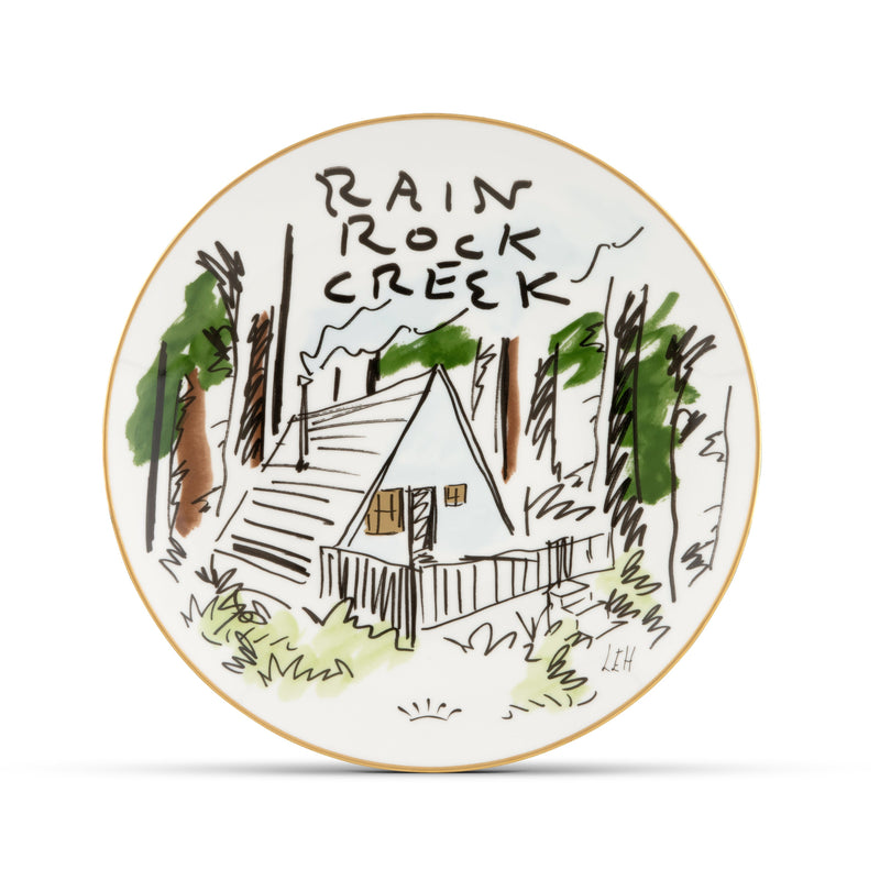 Profumi Luchino - Rain Rock Creek Plate 27cm