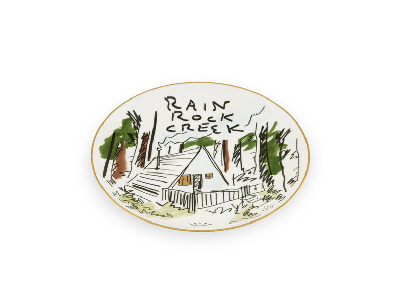 Profumi Luchino - Rain Rock Creek Plate 27cm