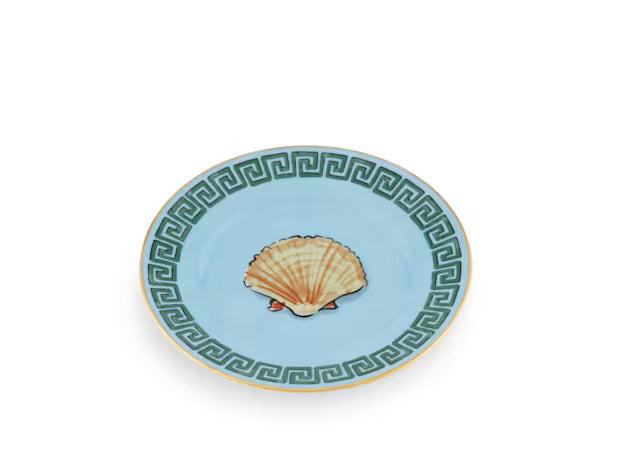 IL Viaggio Di Nettuno Bread Plate Sea Blue