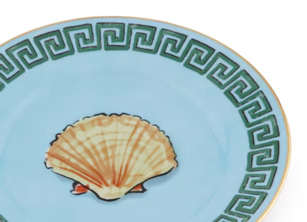 IL Viaggio Di Nettuno Bread Plate Sea Blue