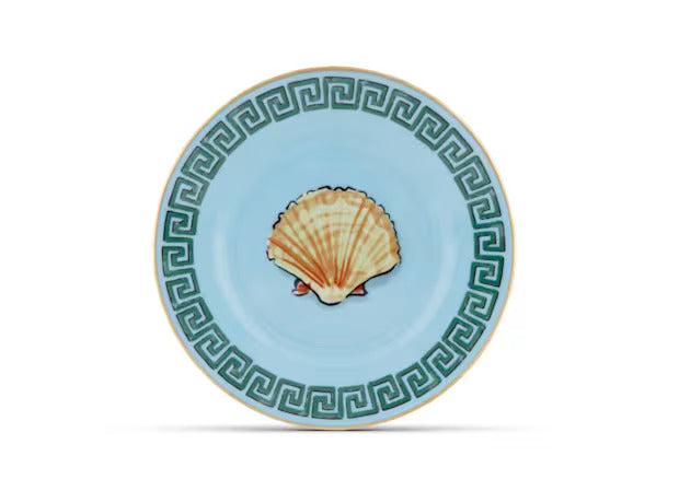 IL Viaggio Di Nettuno Bread Plate Sea Blue