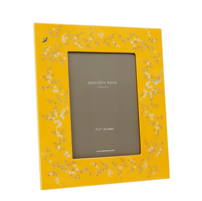 Yellow Chinoiserie Frame