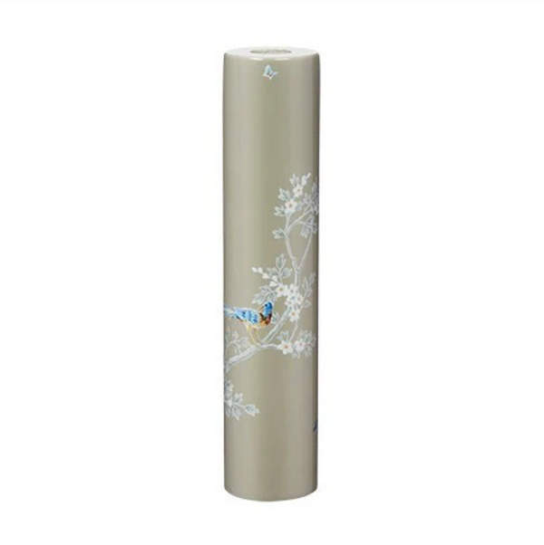 Chinoirserie Candle Stick Grey 24cm