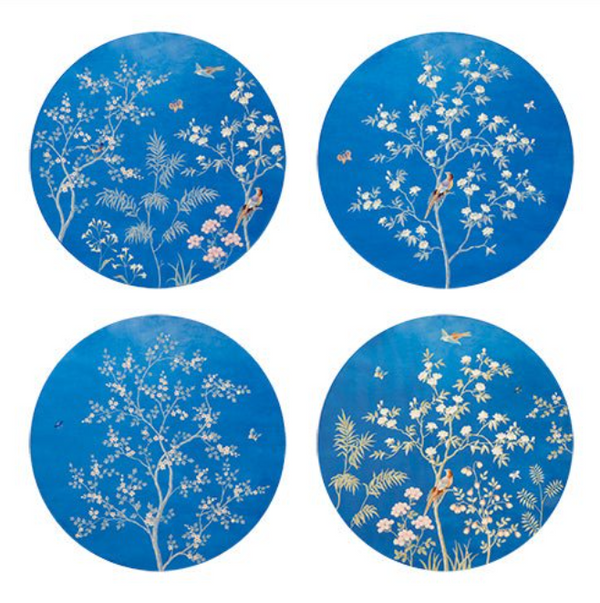 Blue Chinoiserie Placemats - Set of 4