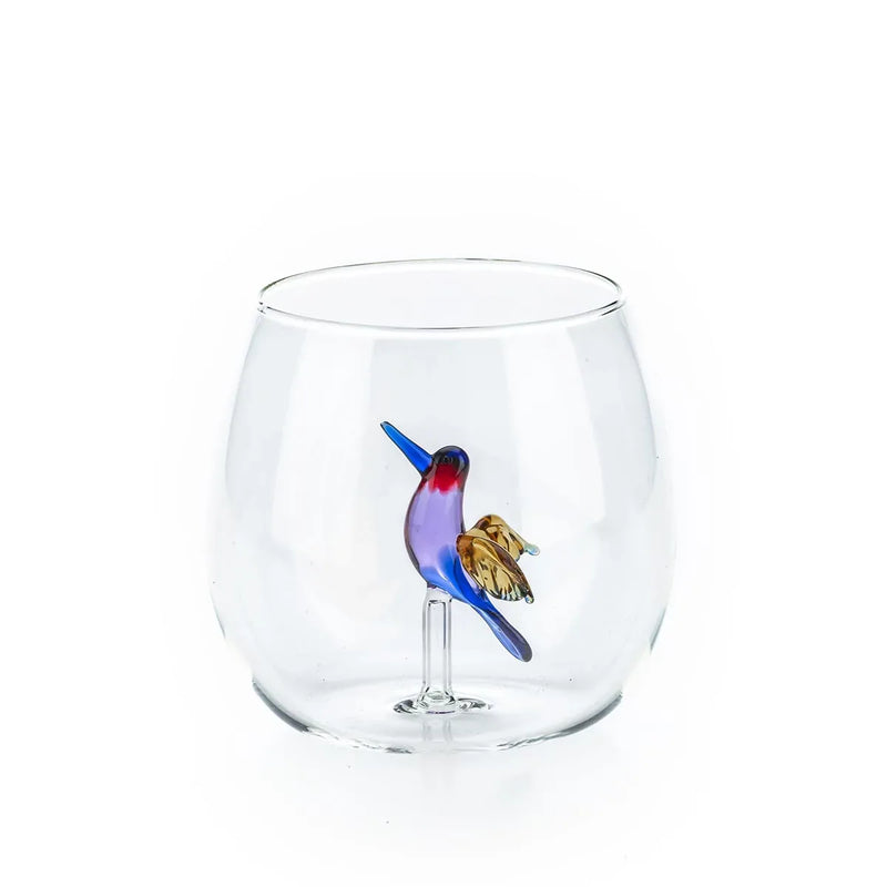 Tropical birds glasses Round glasses