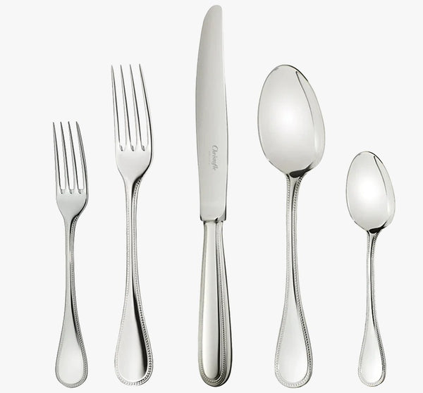 Perles- Stainless Steel Flatware for Twelve