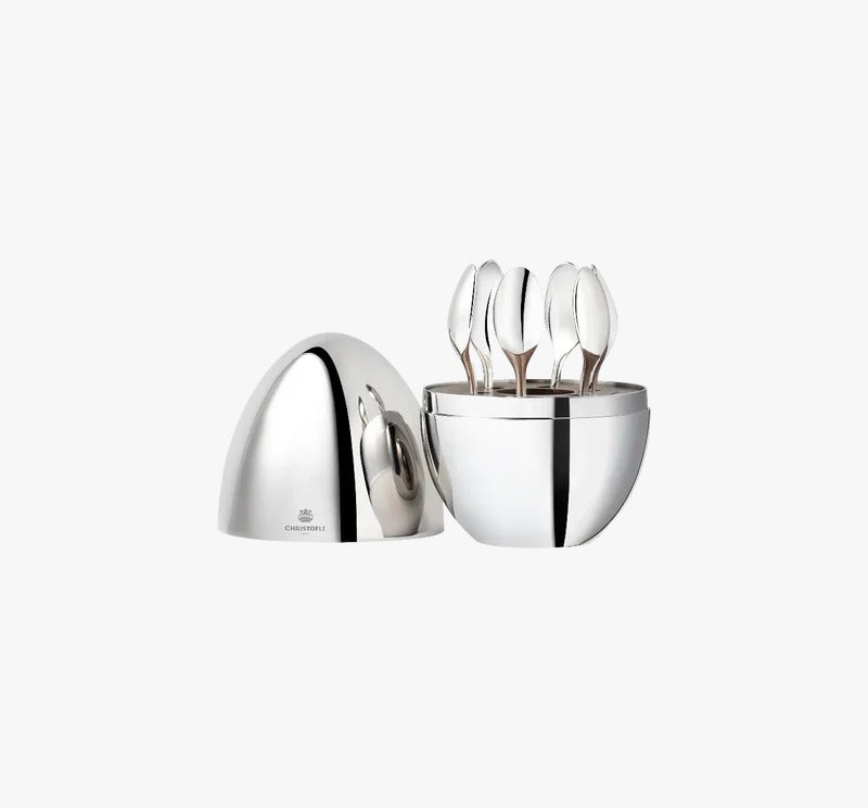 Mood- Silver Plated Espresso set with Chest