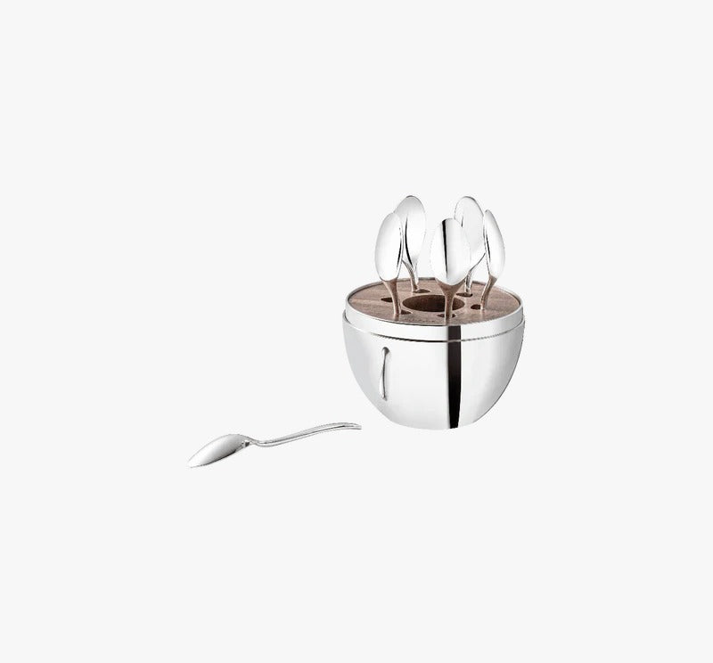 Mood- Silver Plated Espresso set with Chest