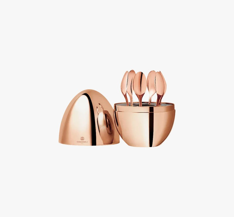 Mood- Rose Gold Espresso set with Chest