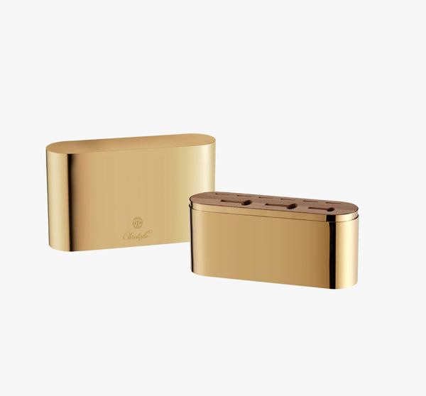 Concorde- Stainless Steel Gold Case Set of 24