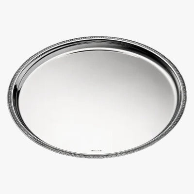 Malmaison - Silver Plated Round tray 39cm