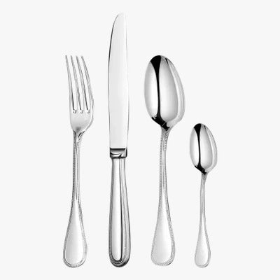 Perles -24 Piece Stainless Steel Flatware Set with Free Chest