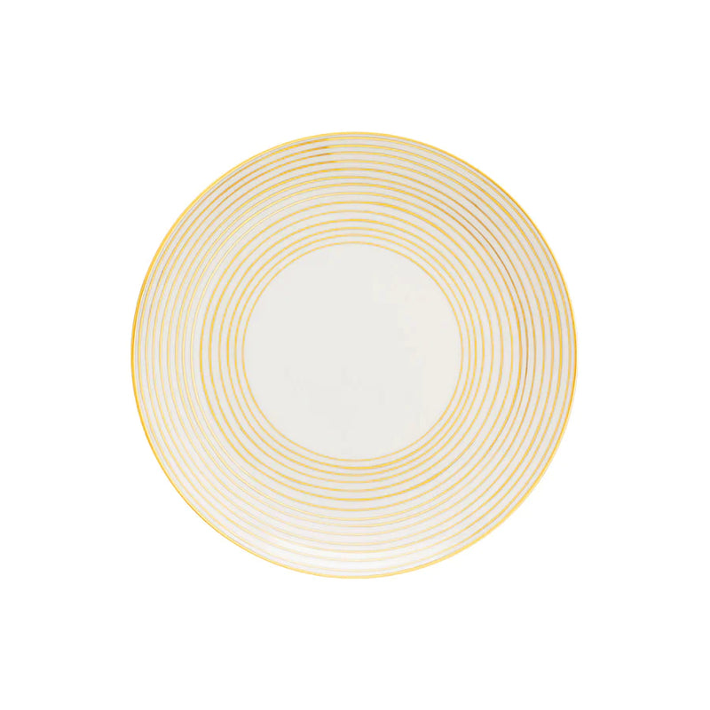 Golden Orbit Dinner Set for Eight