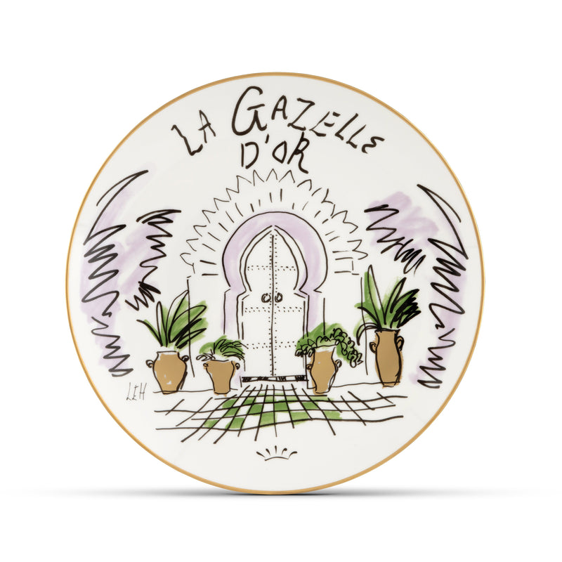 Profumi Luchino - La Gazelle D'or Plate 27cm