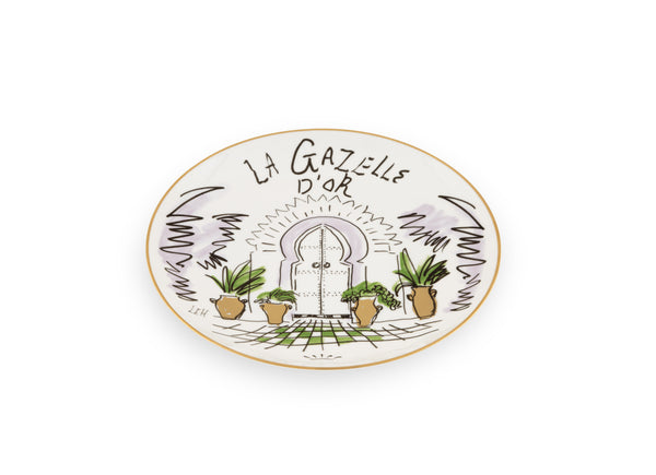 Profumi Luchino - La Gazelle D'or Plate 27cm