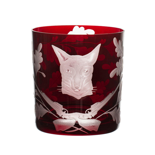 Forest Folly Fox Double Old Fashioned Pair