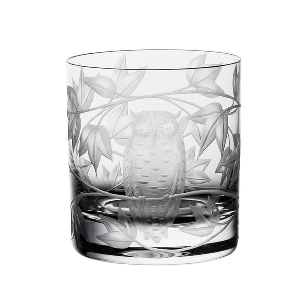 Night Owl Clear Double Old Fashioned Pair