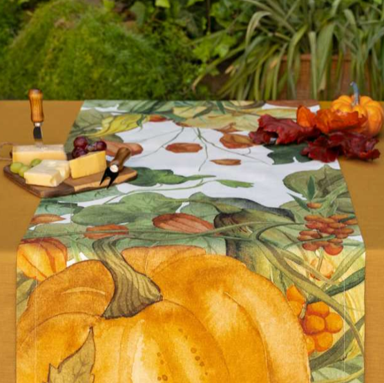 Potirons Table Runner 50x150cm